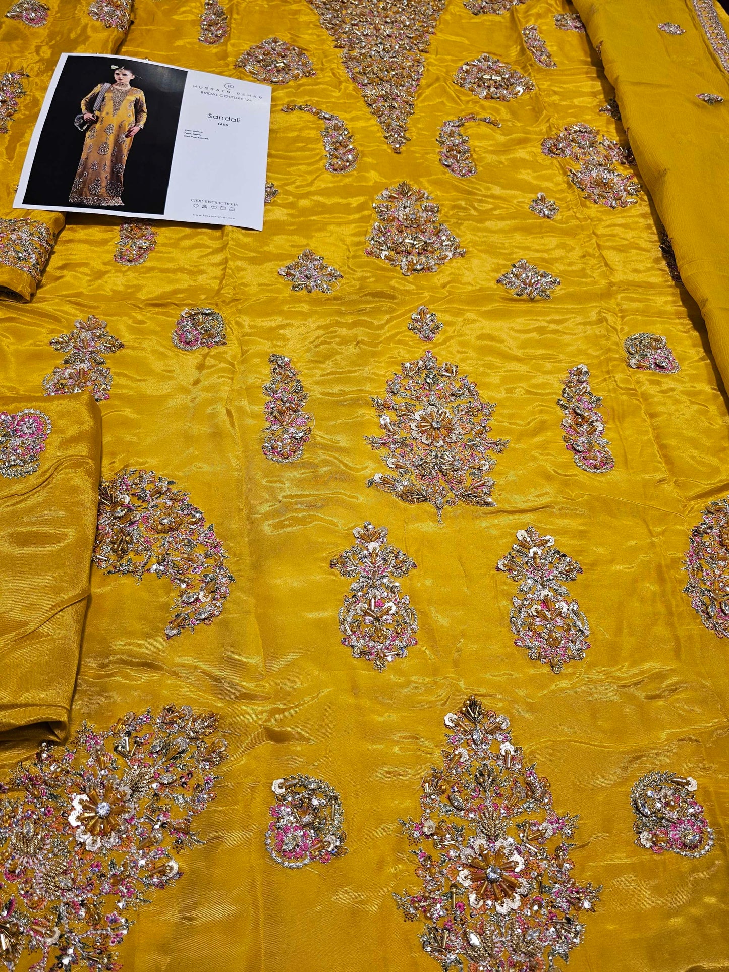 Hussain Rehar Luxury Bridal Couture Hit Code Sandali