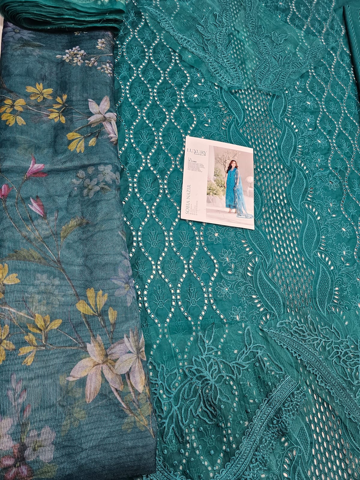 Sobia nazir Luxury Lawn 2025 Hit Code 2A