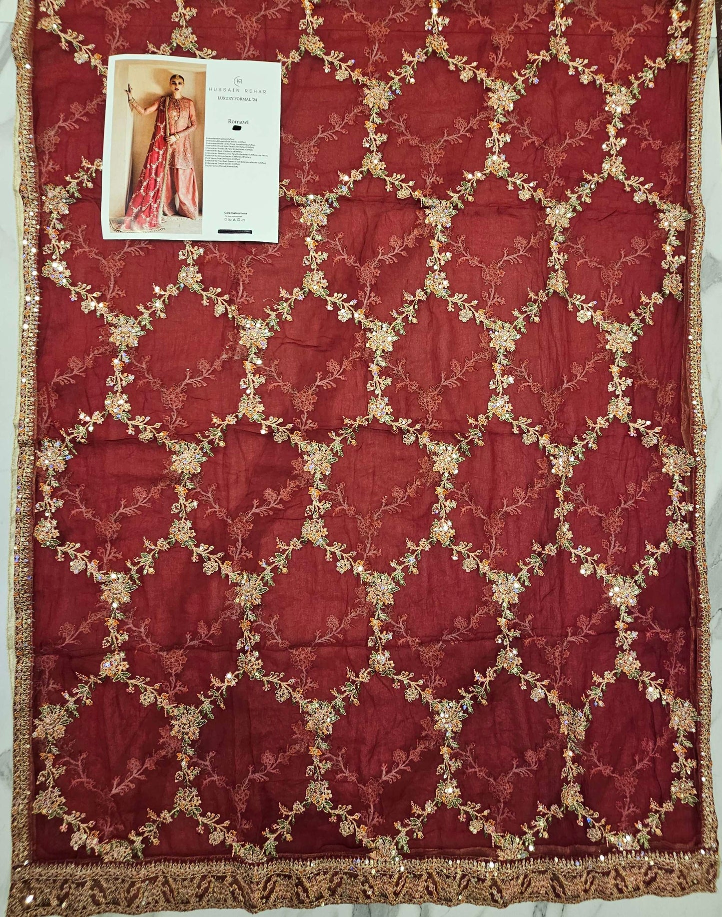 Hussain Rehar Luxury Wedding Edition Romawi