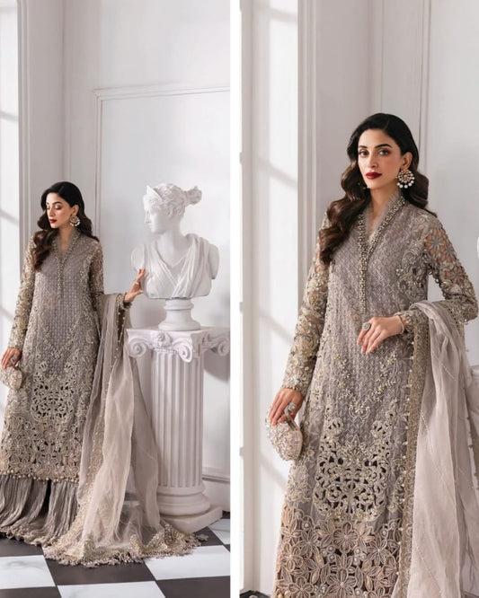 Mariab Luxury Party Wear Collection 2025 Hit Code D6