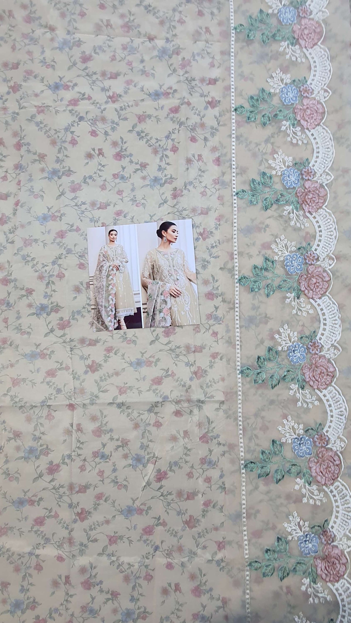 Mariab Luxury Silk Chiffon Collection 2023 Bd-01 Hit Code