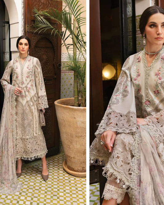 MariaB Luxury Lawn Collection 2025 Hit Code 14B