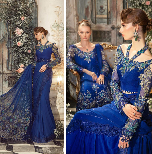 MariaB Luxury Wedding Edition 2023 D4 Hit Saree