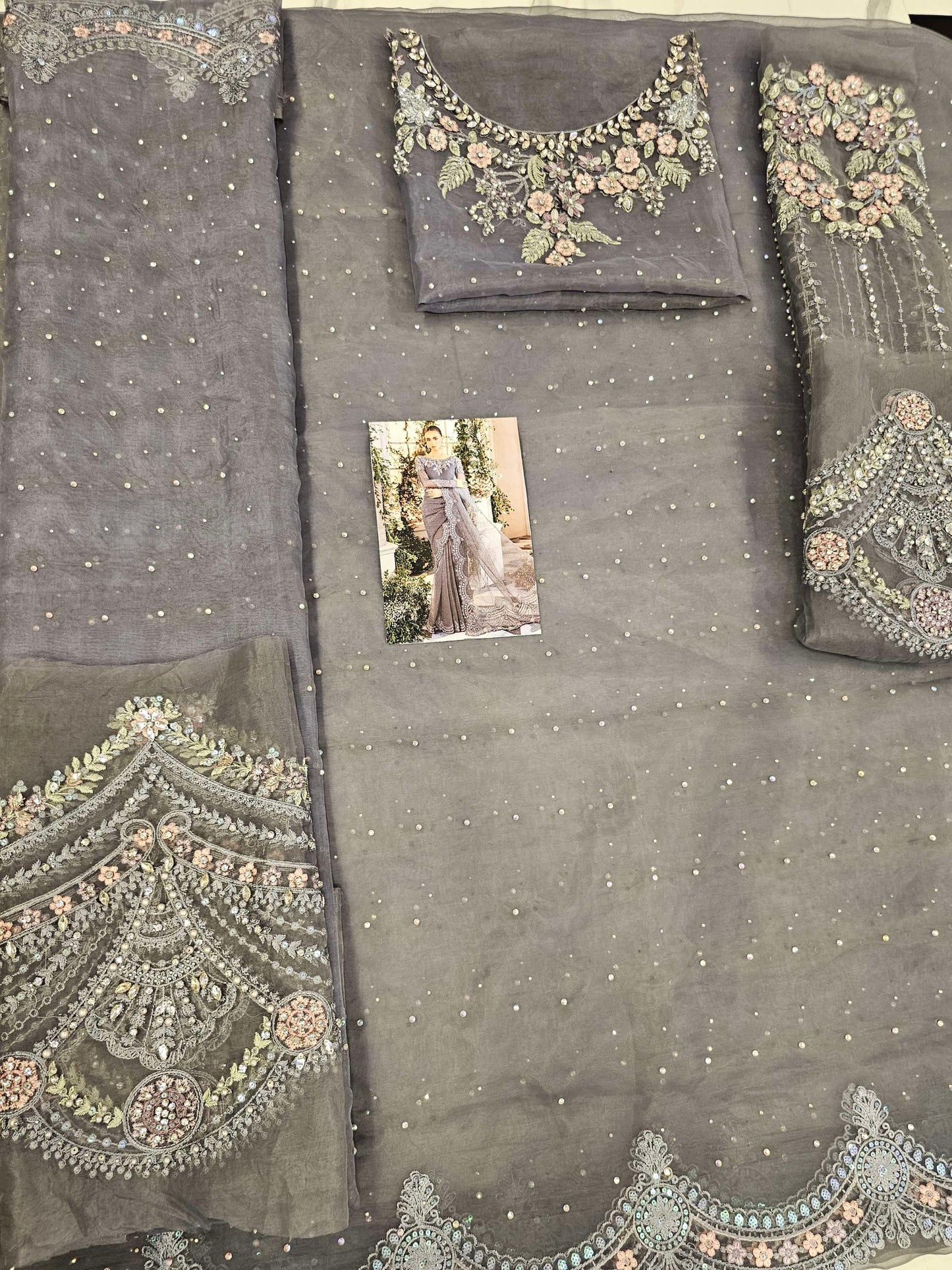 Mariab Luxury Wedding Edition Hit Code Saree D-2