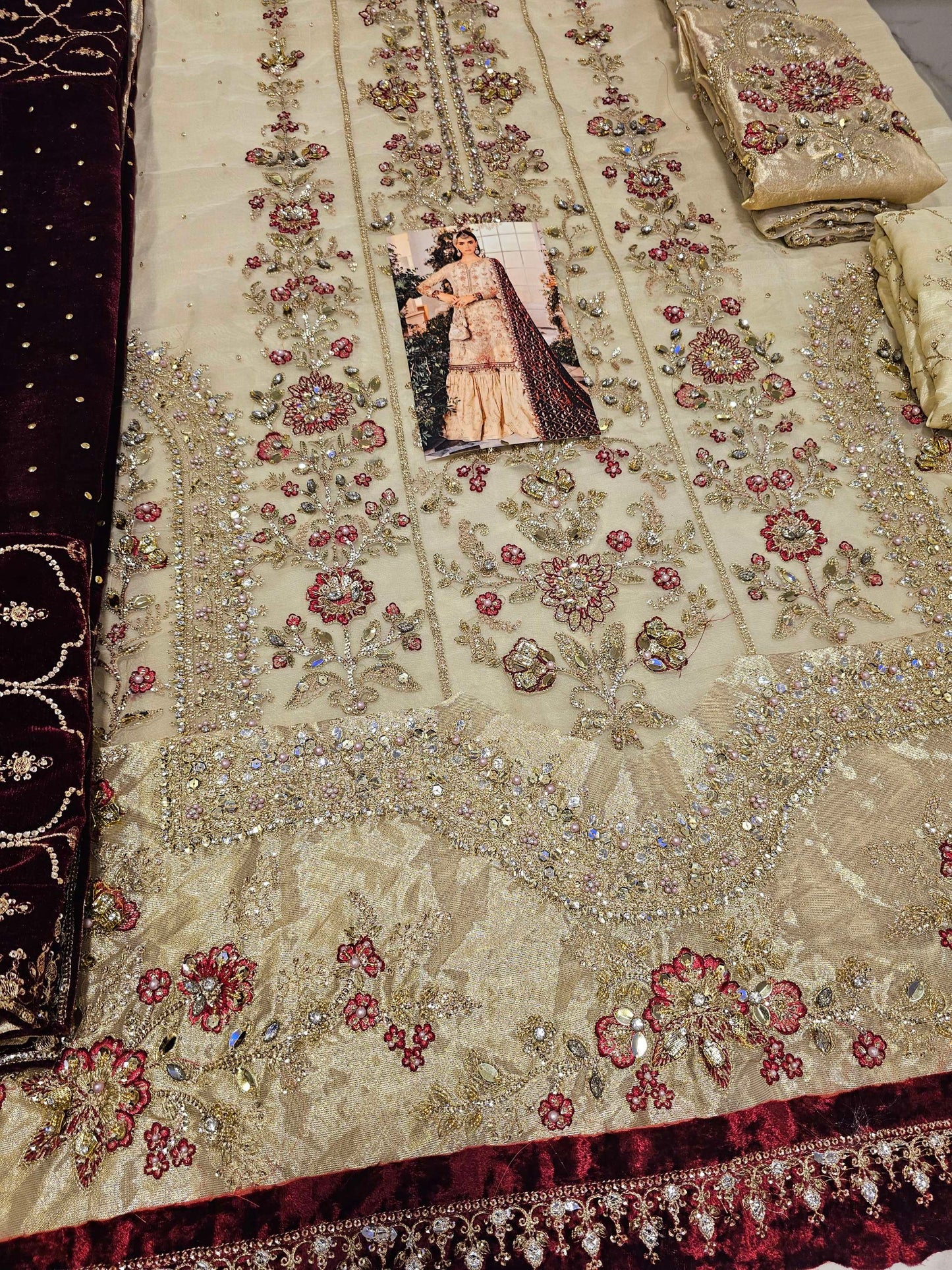 Mariab Luxury Wedding Edition 2024 Hit Code BD-05