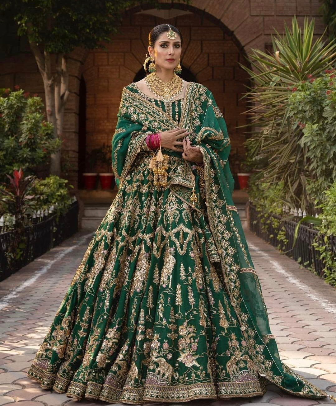 MNR Mohsin Naveed Ranjha Bridal Studio 2024 Hit Code Lehnga