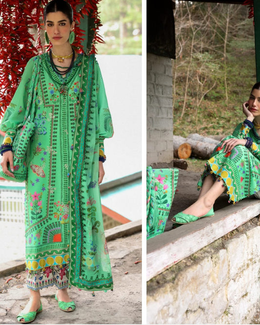 Zaha Luxury Lawn 2025 Hit Code 6A
