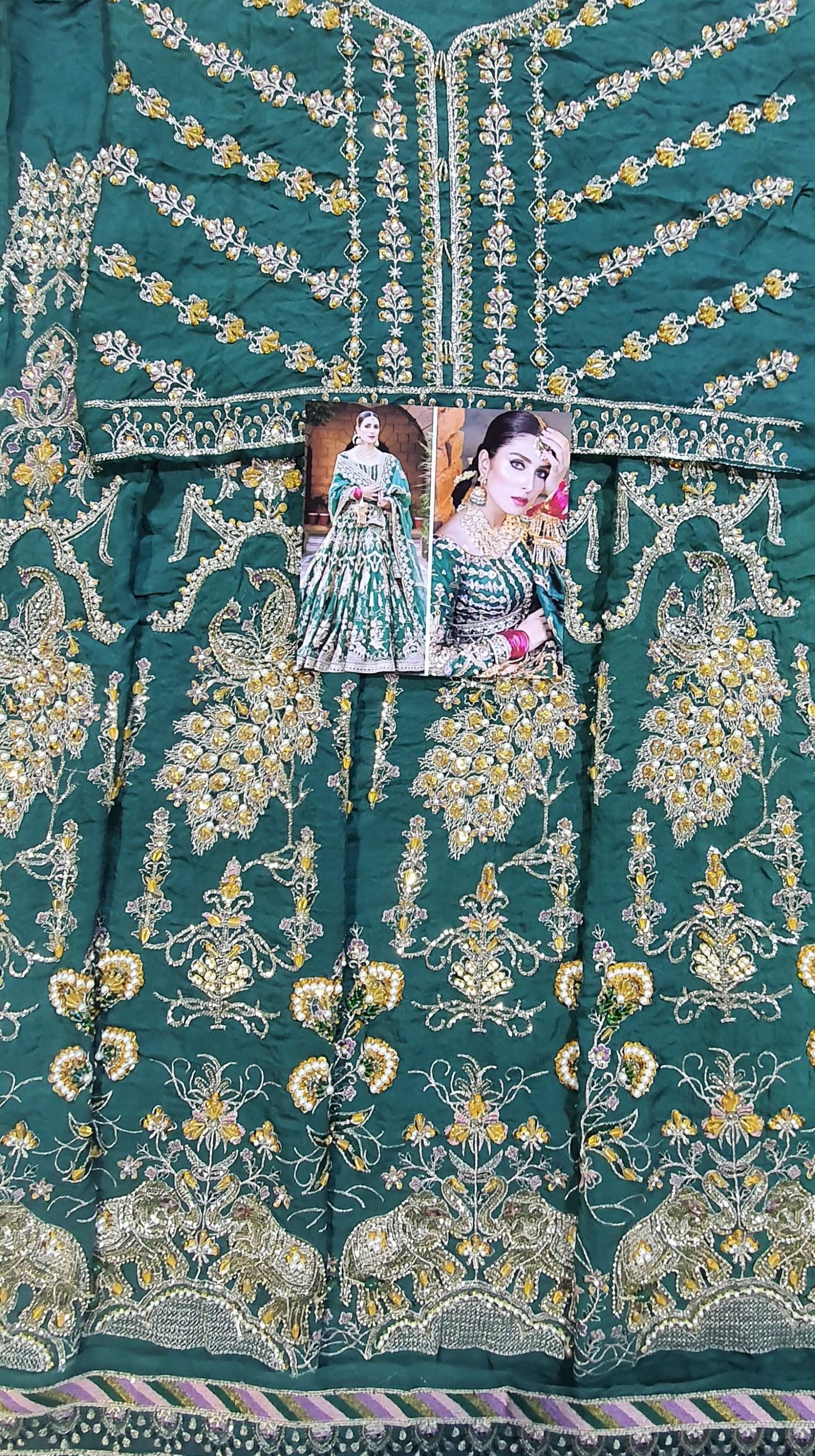 MNR Mohsin Naveed Ranjha Bridal Studio 2024 Hit Code Lehnga