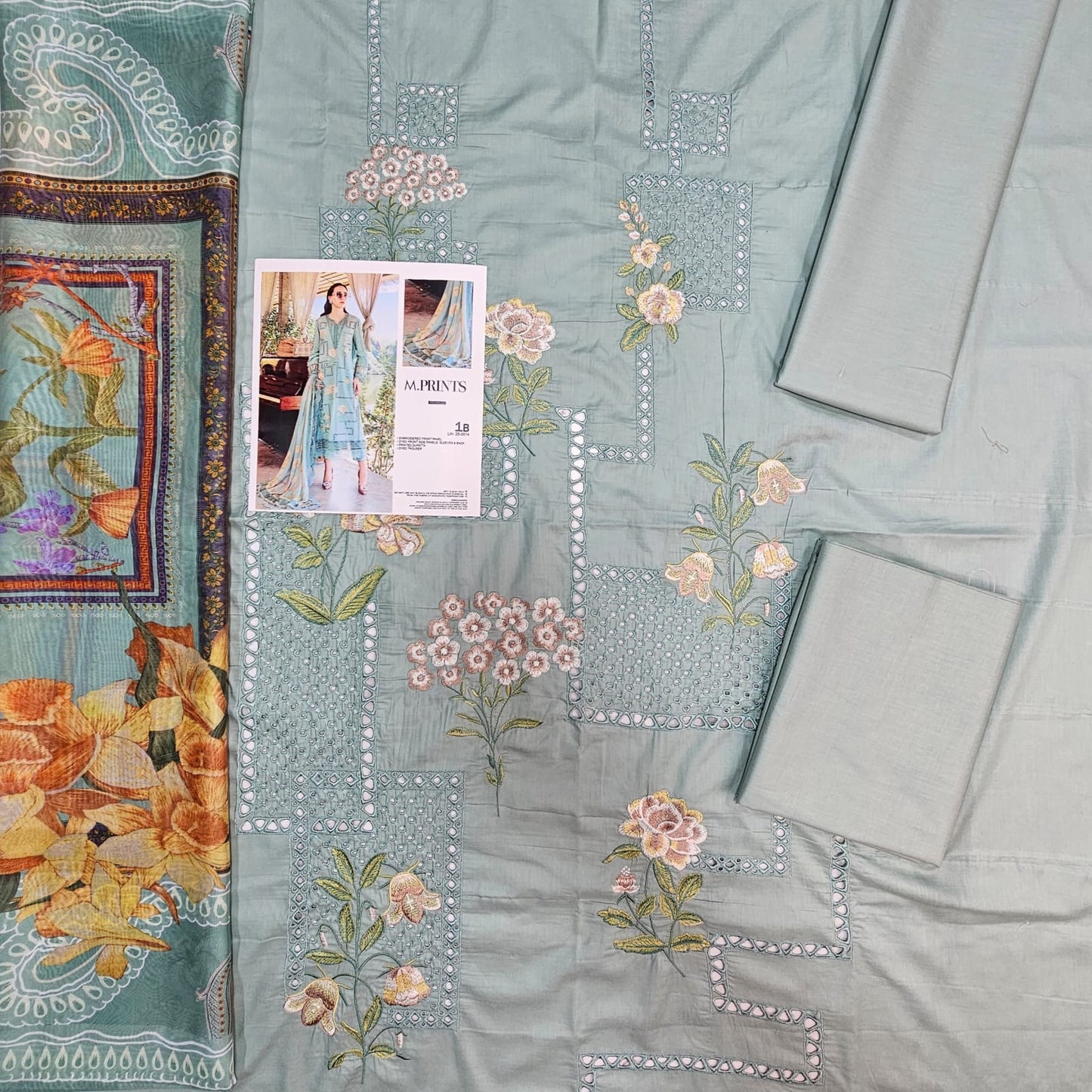 Mariab Mprints Lawn 2025 Hit Code 1B