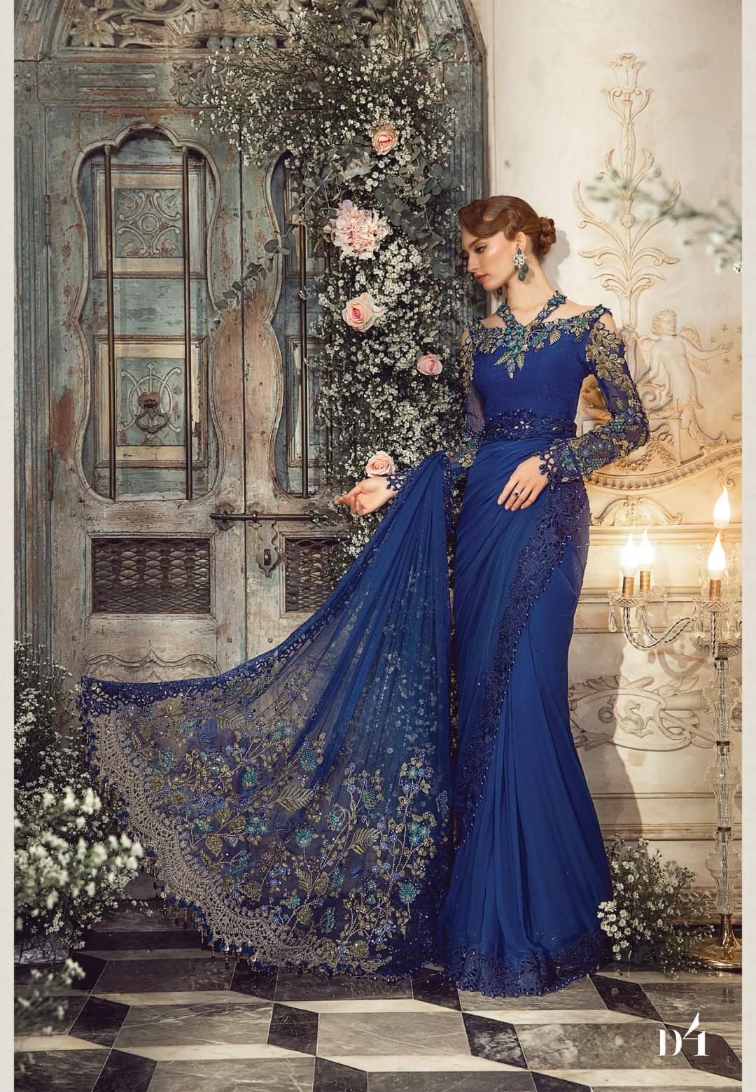 MariaB Luxury Wedding Edition 2023 D4 Hit Saree
