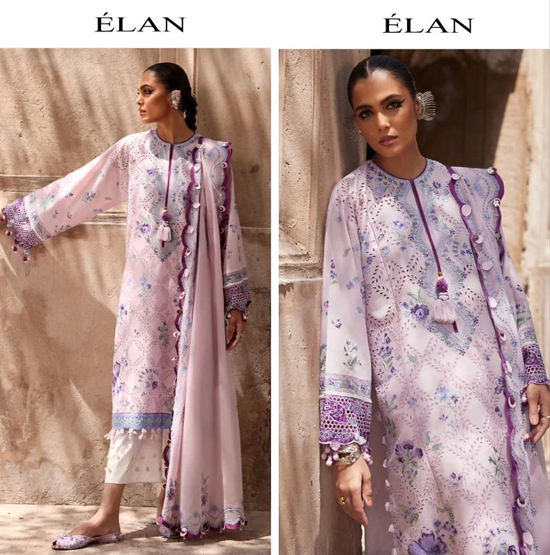 Elan Luxury Lawn 2025 Hit Code D12