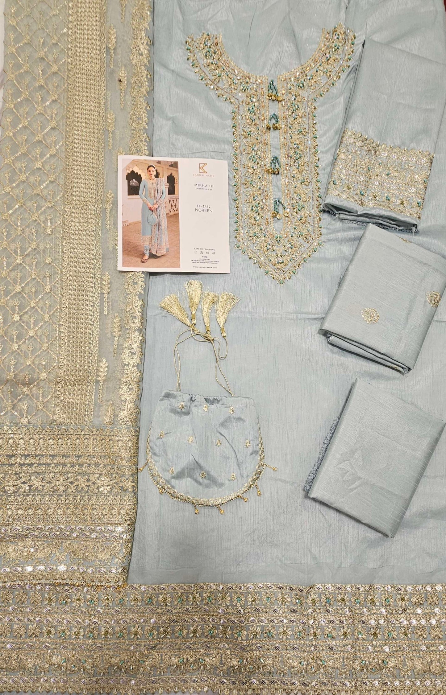 Kanwal Malik Luxury Party Wear Hit Code Noreen