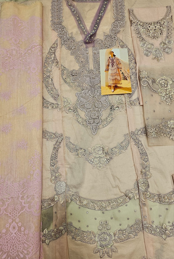 MariaB Luxury Lawn 2025 Eid Ul Azha Hit Code 2B