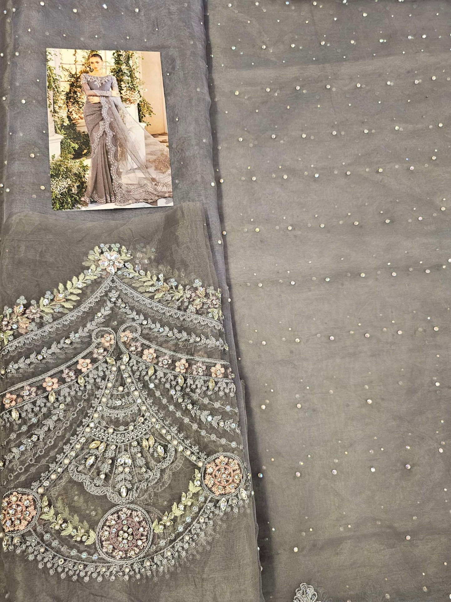 Mariab Luxury Wedding Edition Hit Code Saree D-2