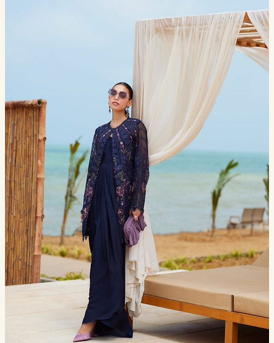 Mariab Eid ul azha Luxury Lawn Collection 2025 Hit Code D10