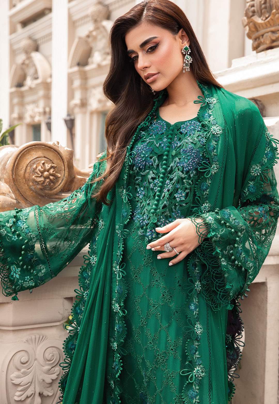 Mariab Silk Chiffon Collection 2023 Hot Demanding Code Hit Code